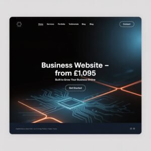 🔵 Business Website