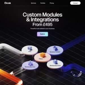 🔷 Custom Modules & Integrations